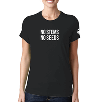 Mezz No Stems, No Seeds T-Shirt (Women)